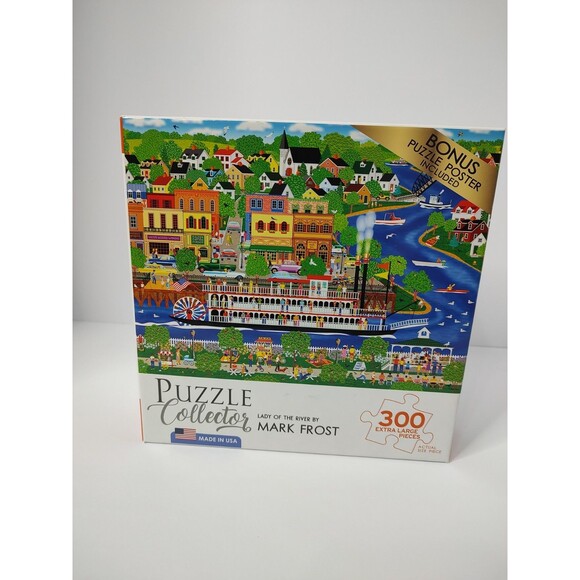 Cra-Z-Art Other - Puzzle Collector Lady of the River by Mark Frost 300 Piece Puzzle Factory Sealed